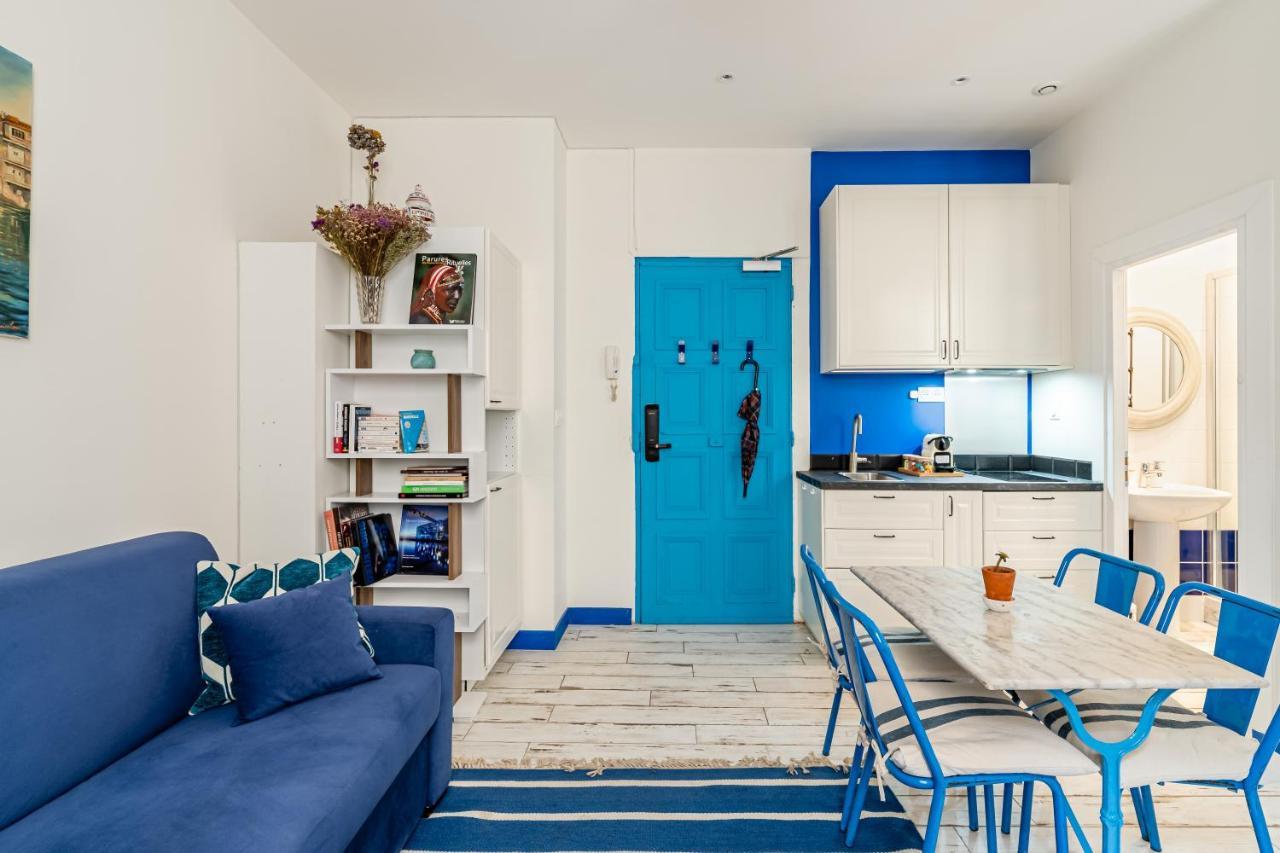 Studio Bleu 29M2, 120M Vieux-Port , Clim ,Wifi, Acces Autonome Avec Code Marseille Ngoại thất bức ảnh